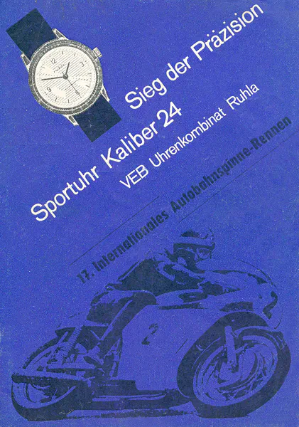1969-09-14 | Dresden | DDR-Rennplakate | gdr event artwork | gdr programme cover | gdr poster | carsten riede