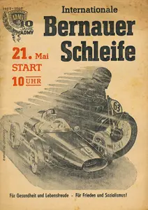 1967-05-21 | Bernau | DDR-Rennplakate | gdr event artwork | gdr programme cover | gdr poster | carsten riede