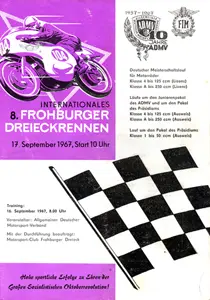 1967-09-17 | Frohburg | DDR-Rennplakate | gdr event artwork | gdr programme cover | gdr poster | carsten riede