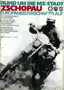 1971-05-13 | Zschopau | DDR-Rennplakate | gdr event artwork | gdr programme cover | gdr poster | carsten riede
