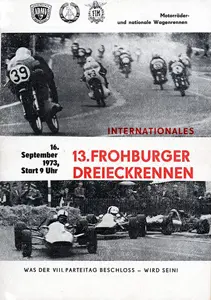 1973-09-16 | Frohburg | DDR-Rennplakate | gdr event artwork | gdr programme cover | gdr poster | carsten riede