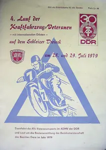 1979-07-29 | Schleiz | DDR-Rennplakate | gdr event artwork | gdr programme cover | gdr poster | carsten riede