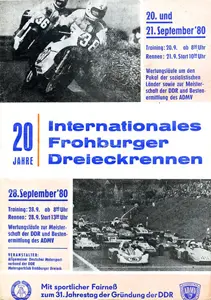 1980-09-28 | Frohburg | DDR-Rennplakate | gdr event artwork | gdr programme cover | gdr poster | carsten riede