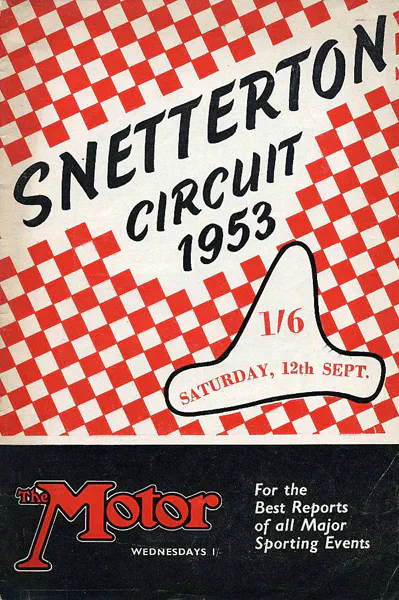 1953-09-12 | Redex Trophy | Snetterton | Formula 1 Event Artworks | formula 1 event artwork | formula 1 programme cover | formula 1 poster | carsten riede