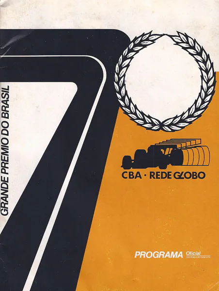 1978-01-29 | Grande Premio Do Brasil | Jacarepagua | Formula 1 Event Artworks | formula 1 event artwork | formula 1 programme cover | formula 1 poster | carsten riede