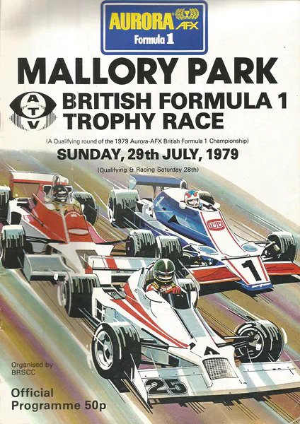 1979-07-29 | A.T.V. Trophy | Mallory Park | Formula 1 Event Artworks | formula 1 event artwork | formula 1 programme cover | formula 1 poster | carsten riede