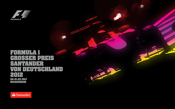 2012-07-22 | Grosser Preis von Deutschland | Hockenheim | Formula 1 Event Artworks | formula 1 event artwork | formula 1 programme cover | formula 1 poster | carsten riede