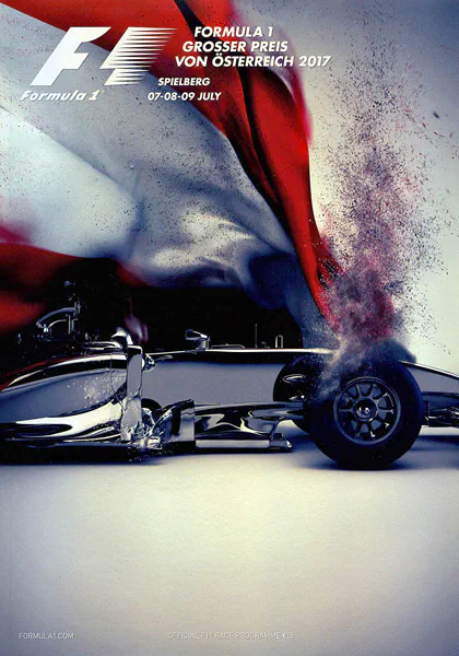 2017-07-09 | Grosser Preis von Österreich | Spielberg | Formula 1 Event Artworks | formula 1 event artwork | formula 1 programme cover | formula 1 poster | carsten riede
