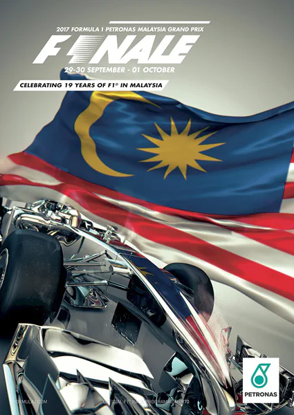 2017-10-01 | Malaysian Grand Prix | Sepang | Formula 1 Event Artworks | formula 1 event artwork | formula 1 programme cover | formula 1 poster | carsten riede