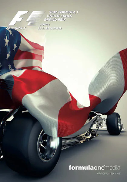 2017-10-22 | United States Grand Prix | Austin | Formula 1 Event Artworks | formula 1 event artwork | formula 1 programme cover | formula 1 poster | carsten riede