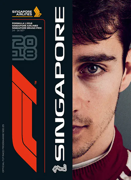2018-09-16 | Singapore Grand Prix | Singapore | Formula 1 Event Artworks | formula 1 event artwork | formula 1 programme cover | formula 1 poster | carsten riede