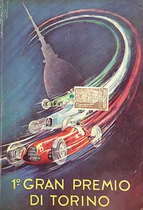 1946-09-01 | Gran Premio Del Valentino | Torino | Formula 1 Event Artworks | formula 1 event artwork | formula 1 programme cover | formula 1 poster | carsten riede