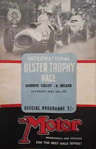 1953-05-16 | Ulster Trophy | Dundrod | Formula 1 Event Artworks | formula 1 event artwork | formula 1 programme cover | formula 1 poster | carsten riede