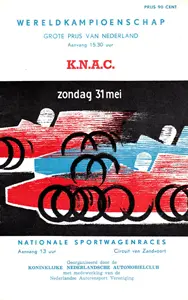 1959-05-31 | Grote Prijs Van Nederland | Zandvoort | Formula 1 Event Artworks | formula 1 event artwork | formula 1 programme cover | formula 1 poster | carsten riede