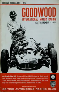 1963-04-15 | Glover Trophy | Goodwood | Formula 1 Event Artworks | formula 1 event artwork | formula 1 programme cover | formula 1 poster | carsten riede
