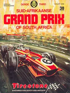 1969-03-01 | South African Grand Prix | Kyalami | Formula 1 Event Artworks | formula 1 event artwork | formula 1 programme cover | formula 1 poster | carsten riede