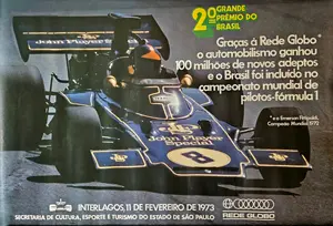 1973-02-11 | Grande Premio Do Brasil | Interlagos | Formula 1 Event Artworks | formula 1 event artwork | formula 1 programme cover | formula 1 poster | carsten riede