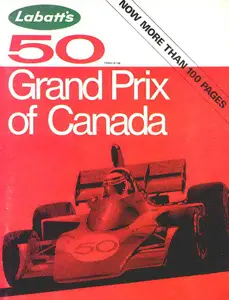 1974-09-22 | Canadian Grand Prix | Mosport | Formula 1 Event Artworks | formula 1 event artwork | formula 1 programme cover | formula 1 poster | carsten riede