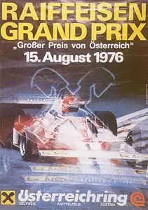 1976-08-15 | Grosser Preis von Österreich | Zeltweg | Formula 1 Event Artworks | formula 1 event artwork | formula 1 programme cover | formula 1 poster | carsten riede
