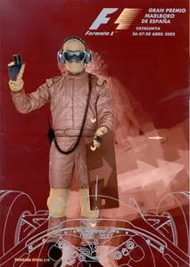 2002-04-28 | Gran Premio De Espana | Barcelona | Formula 1 Event Artworks | formula 1 event artwork | formula 1 programme cover | formula 1 poster | carsten riede