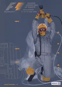 2002-06-23 | Grosser Preis von Europa | Nürburgring | Formula 1 Event Artworks | formula 1 event artwork | formula 1 programme cover | formula 1 poster | carsten riede