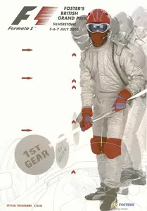 2002-07-07 | British Grand Prix | Silverstone | Formula 1 Event Artworks | formula 1 event artwork | formula 1 programme cover | formula 1 poster | carsten riede