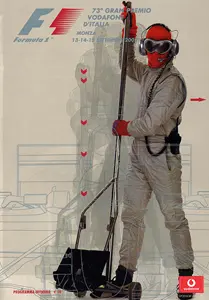 2002-09-15 | Gran Premio D`Italia | Monza | Formula 1 Event Artworks | formula 1 event artwork | formula 1 programme cover | formula 1 poster | carsten riede