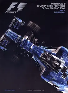 2006-04-23 | Gran Premio Di San Marino | Imola | Formula 1 Event Artworks | formula 1 event artwork | formula 1 programme cover | formula 1 poster | carsten riede