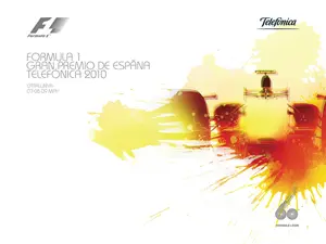 2010-05-09 | Gran Premio De Espana | Barcelona | Formula 1 Event Artworks | formula 1 event artwork | formula 1 programme cover | formula 1 poster | carsten riede