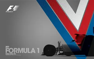 2011-10-16 | Korean Grand Prix | Yeongam | Formula 1 Event Artworks | formula 1 event artwork | formula 1 programme cover | formula 1 poster | carsten riede