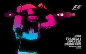 2012-10-07 | Japanese Grand Prix | Suzuka | Formula 1 Event Artworks | formula 1 event artwork | formula 1 programme cover | formula 1 poster | carsten riede