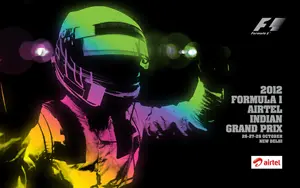 2012-10-28 | Grand Prix Of India | New Delhi | Formula 1 Event Artworks | formula 1 event artwork | formula 1 programme cover | formula 1 poster | carsten riede