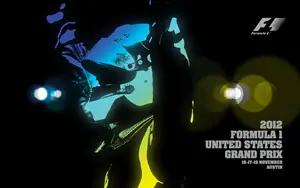 2012-11-18 | United States Grand Prix | Austin | Formula 1 Event Artworks | formula 1 event artwork | formula 1 programme cover | formula 1 poster | carsten riede