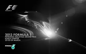 2013-03-24 | Malaysian Grand Prix | Sepang | Formula 1 Event Artworks | formula 1 event artwork | formula 1 programme cover | formula 1 poster | carsten riede