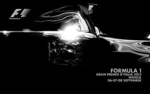 2013-09-08 | Gran Premio D`Italia | Monza | Formula 1 Event Artworks | formula 1 event artwork | formula 1 programme cover | formula 1 poster | carsten riede