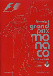 2014-05-25 | Grand Prix De Monaco | Monte Carlo | Formula 1 Event Artworks | formula 1 event artwork | formula 1 programme cover | formula 1 poster | carsten riede