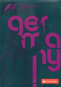 2014-07-20 | Grosser Preis von Deutschland | Hockenheim | Formula 1 Event Artworks | formula 1 event artwork | formula 1 programme cover | formula 1 poster | carsten riede