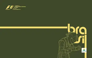 2014-11-09 | Grande Premio Do Brasil | Interlagos | Formula 1 Event Artworks | formula 1 event artwork | formula 1 programme cover | formula 1 poster | carsten riede