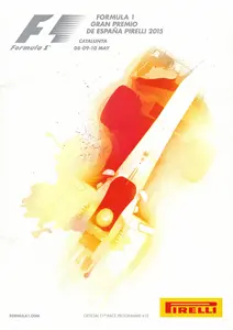 2015-05-10 | Gran Premio De Espana | Barcelona | Formula 1 Event Artworks | formula 1 event artwork | formula 1 programme cover | formula 1 poster | carsten riede