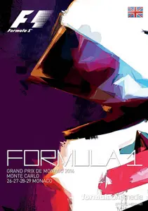 2016-05-29 | Grand Prix De Monaco | Monte Carlo | Formula 1 Event Artworks | formula 1 event artwork | formula 1 programme cover | formula 1 poster | carsten riede