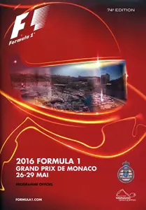 2016-05-29 | Grand Prix De Monaco | Monte Carlo | Formula 1 Event Artworks | formula 1 event artwork | formula 1 programme cover | formula 1 poster | carsten riede