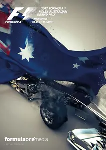 2017-03-26 | Australian Grand Prix | Melbourne | Formula 1 Event Artworks | formula 1 event artwork | formula 1 programme cover | formula 1 poster | carsten riede