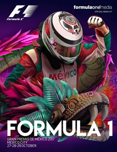 2017-10-29 | Gran Premio De Mexico | Mexico | Formula 1 Event Artworks | formula 1 event artwork | formula 1 programme cover | formula 1 poster | carsten riede