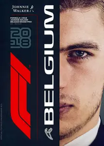 2018-08-26 | Grand Prix De Belgique | Spa-Francorchamps | Formula 1 Event Artworks | formula 1 event artwork | formula 1 programme cover | formula 1 poster | carsten riede