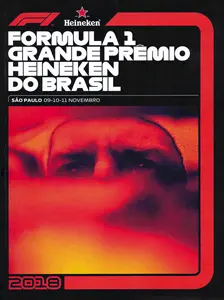 2018-11-11 | Grande Premio Do Brasil | Interlagos | Formula 1 Event Artworks | formula 1 event artwork | formula 1 programme cover | formula 1 poster | carsten riede
