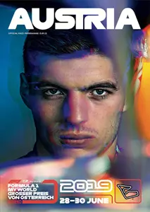 2019-06-30 | Grosser Preis von Österreich | Spielberg | Formula 1 Event Artworks | formula 1 event artwork | formula 1 programme cover | formula 1 poster | carsten riede