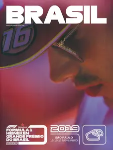 2019-11-17 | Grande Premio Do Brasil | Interlagos | Formula 1 Event Artworks | formula 1 event artwork | formula 1 programme cover | formula 1 poster | carsten riede