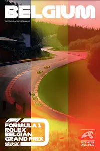 2021-08-29 | Grand Prix De Belgique | Spa-Francorchamps | Formula 1 Event Artworks | formula 1 event artwork | formula 1 programme cover | formula 1 poster | carsten riede