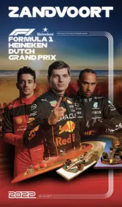 2022-09-04 | Grote Prijs Van Nederland | Zandvoort | Formula 1 Event Artworks | formula 1 event artwork | formula 1 programme cover | formula 1 poster | carsten riede