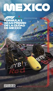 2022-10-30 | Gran Premio De La Ciudad De Mexico | Mexico | Formula 1 Event Artworks | formula 1 event artwork | formula 1 programme cover | formula 1 poster | carsten riede